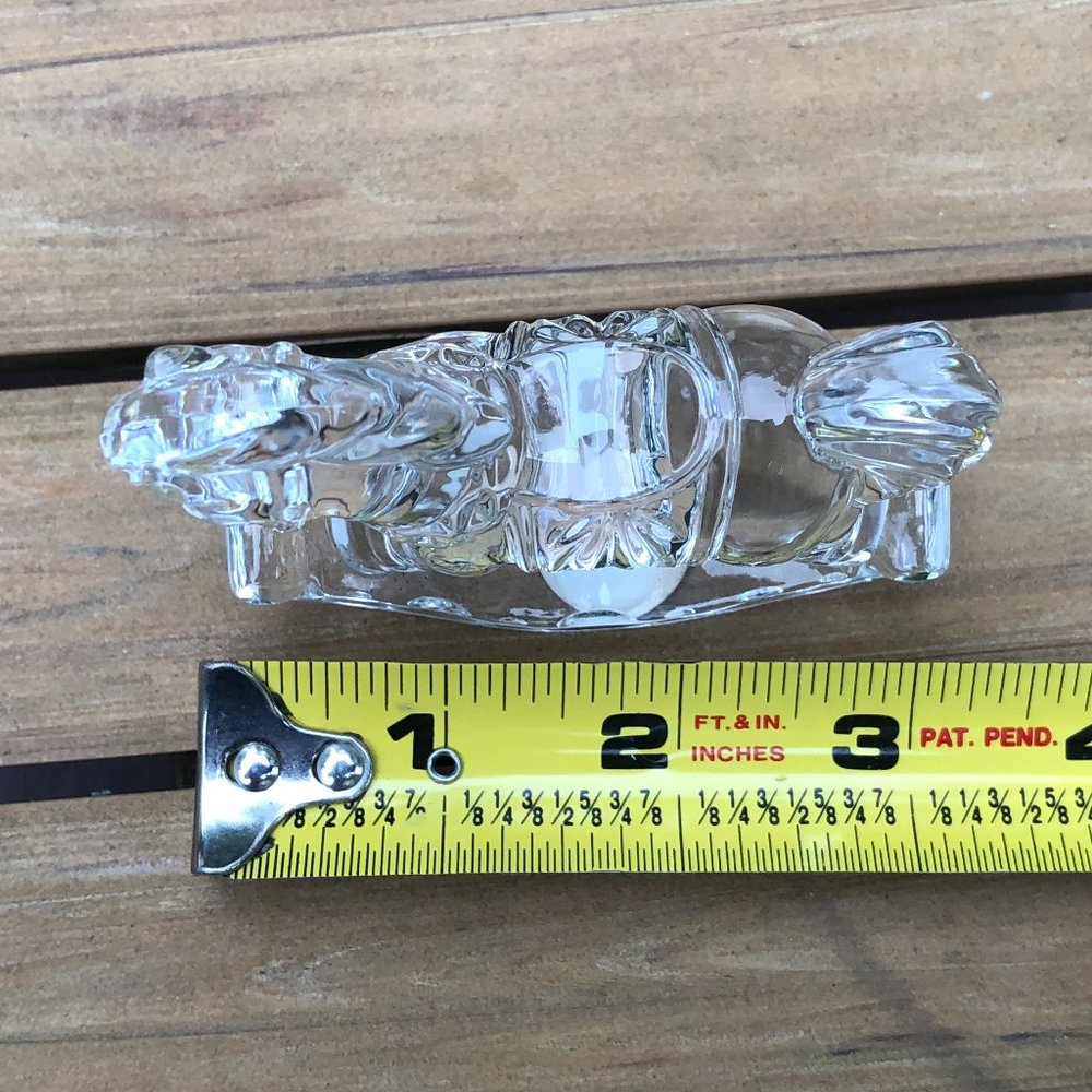 Lead crystal rocking horse figurine - Picture 4 of 5